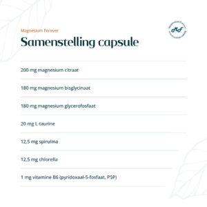 Magnesium Complex 90 capsules - Afbeelding 3