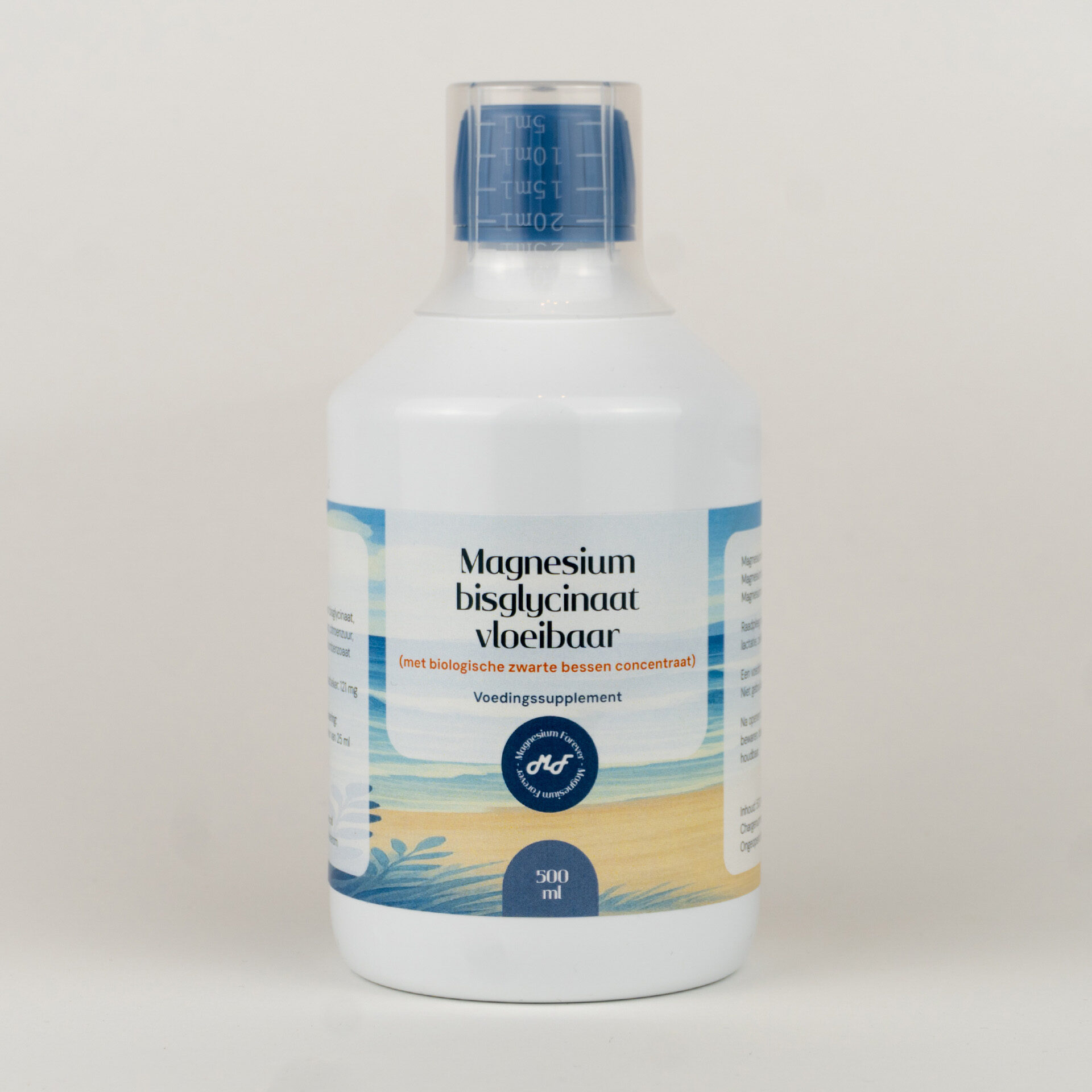 Magnesium Bisglycinaat vloeibaar zonder alcohol 500 ml