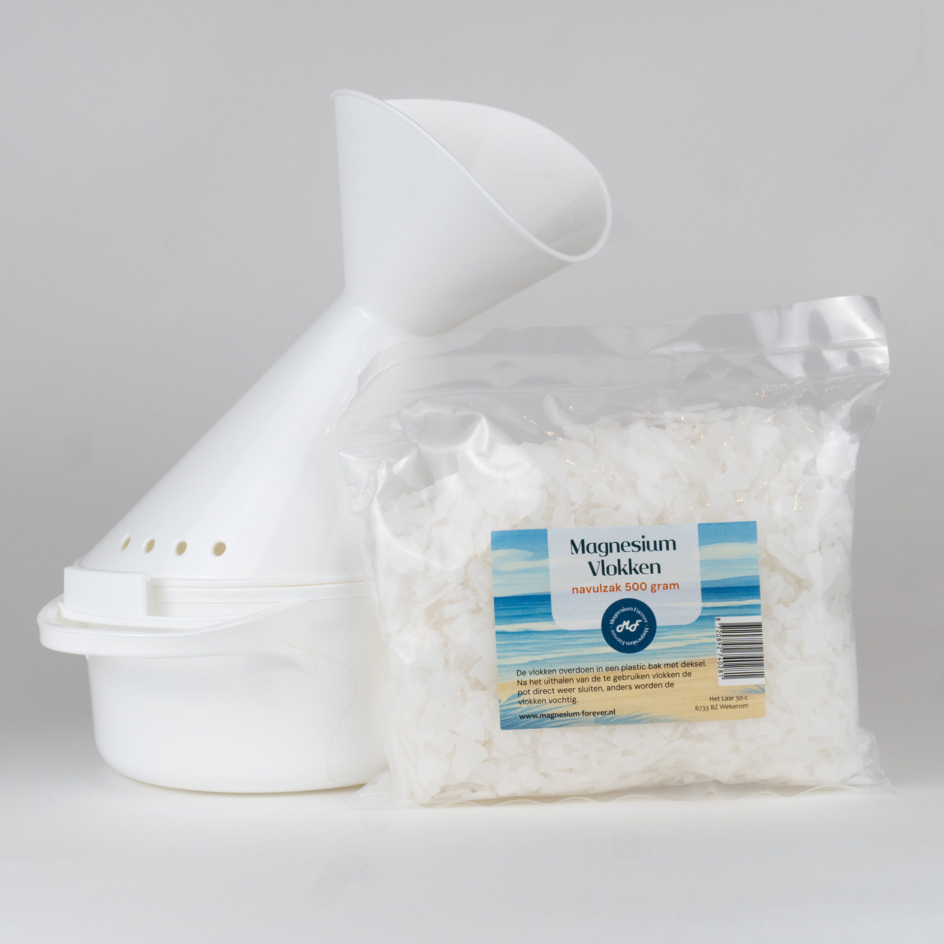Inhalator met 500 gr magnesium